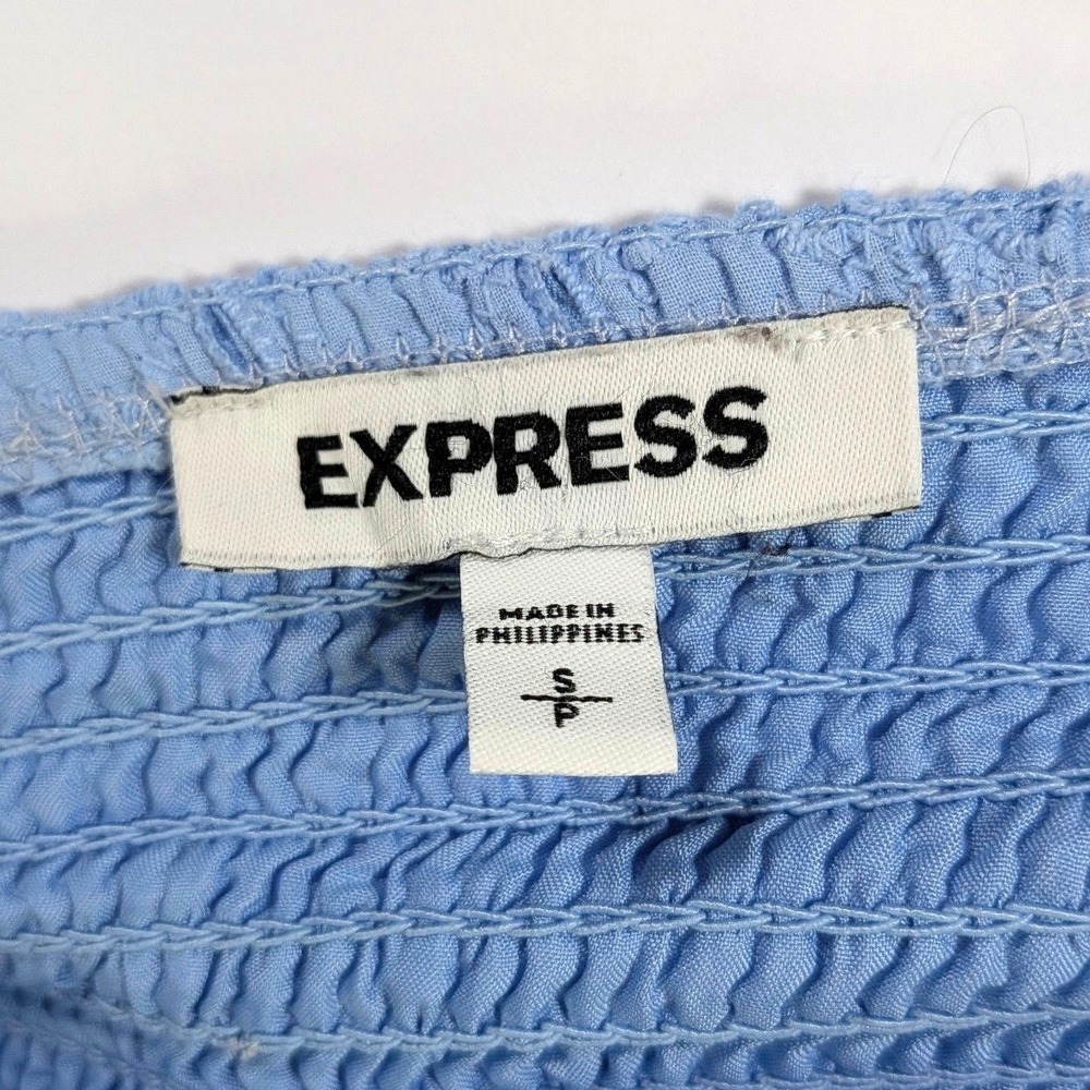 Ecote Express OFFLINE by Aerie Crop Top Bundle Boho Striped Blue Green Sz Small - Picture 6 of 11